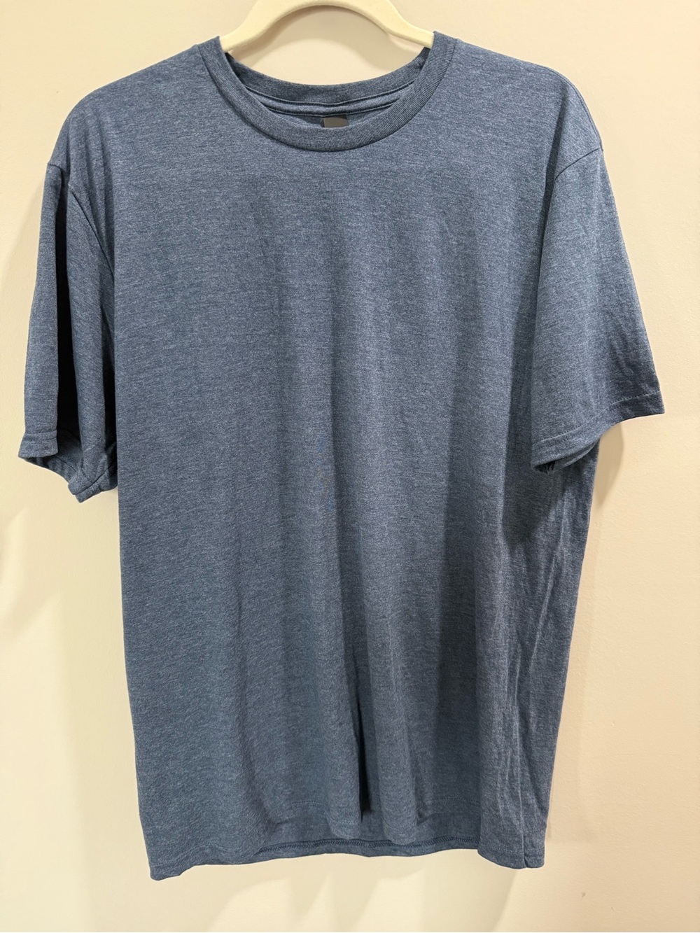 District Heather Slate Blue Crew Neck Short Sleeve Tee